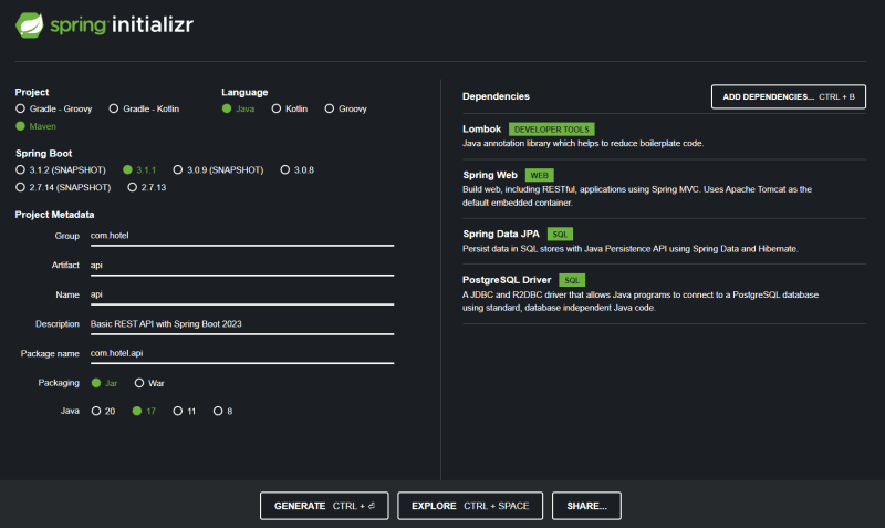 Rest using spring boot cheap