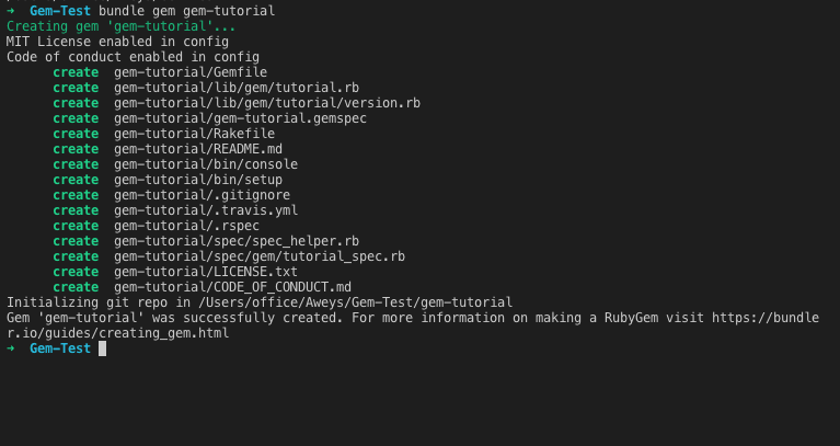 Building and Publishing my first Ruby Gem. Also a tutorial DEV