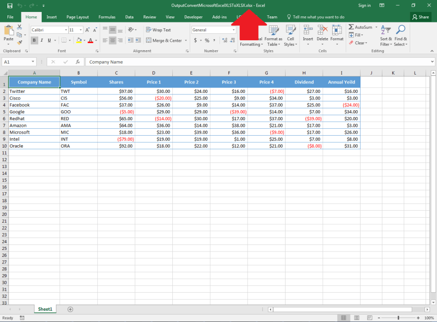 Convert Microsoft Excel XLS to XLSX in Java  DEV Community