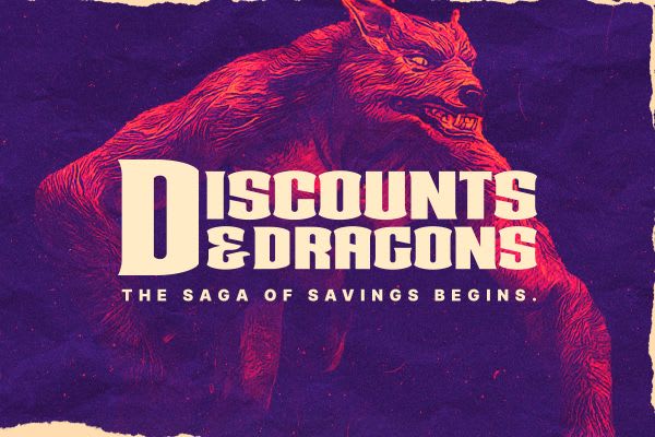 Discounts & Dragons sale!