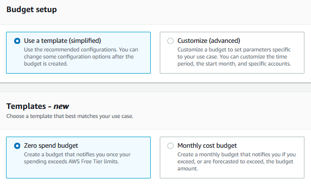 Introducing AWS Budget Templates - DEV Community