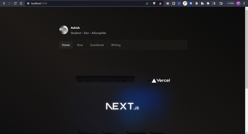 final navbar
