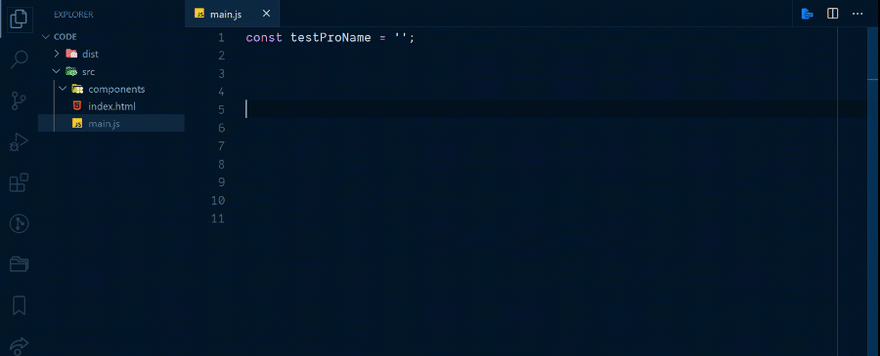 change-case functionality in a gif