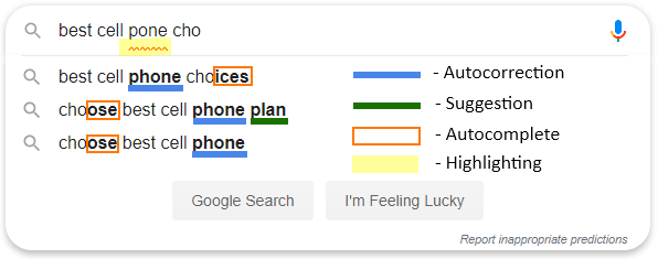 search box components
