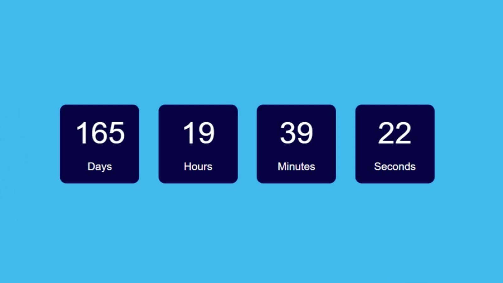 Simple Countdown Timer JavaScript DEV