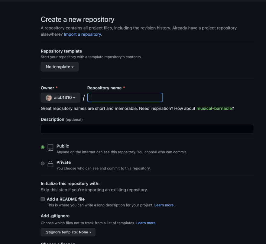 New repo