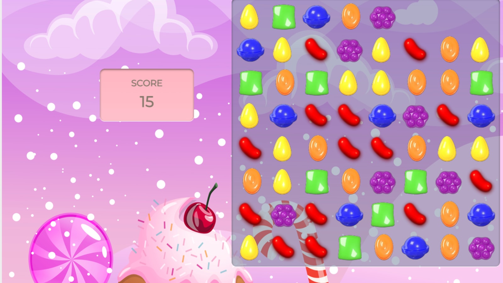 Online Game-Inspired Candies : Candy Crush Candies