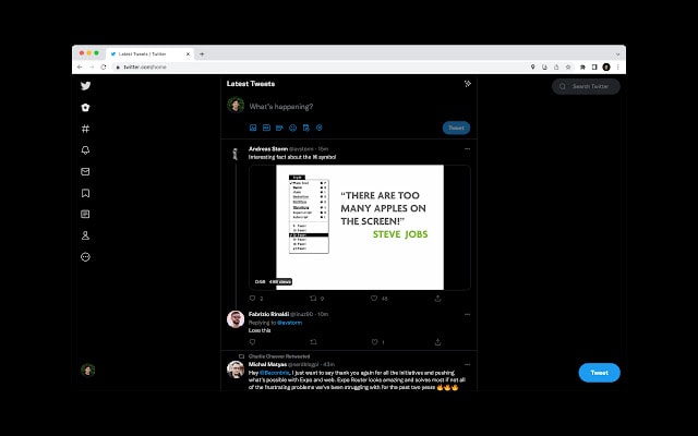 Minimal Theme for Twitter