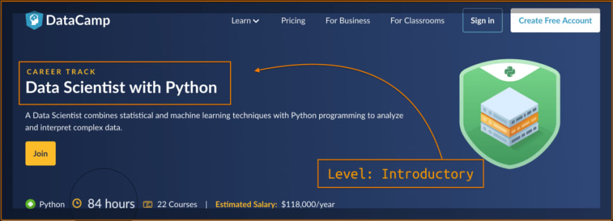 Data Scientist with Python Track