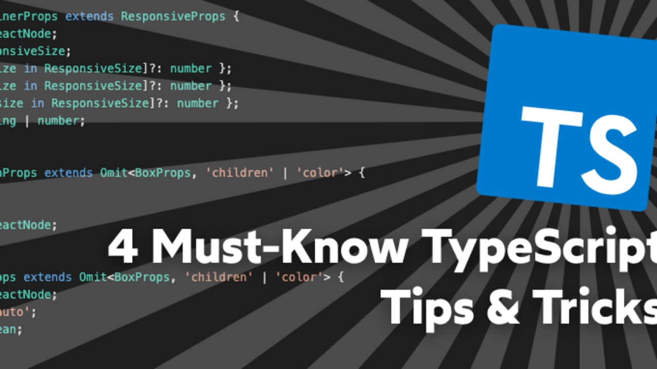 12 TypeScript tricks for Clean Code