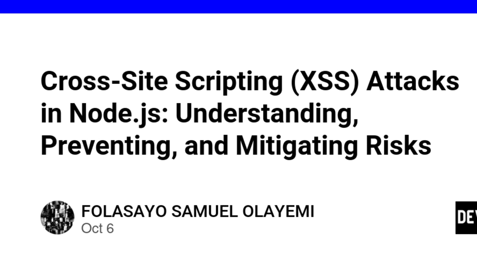 Cross Site Scripting (XSS) Explained with JavaScript 