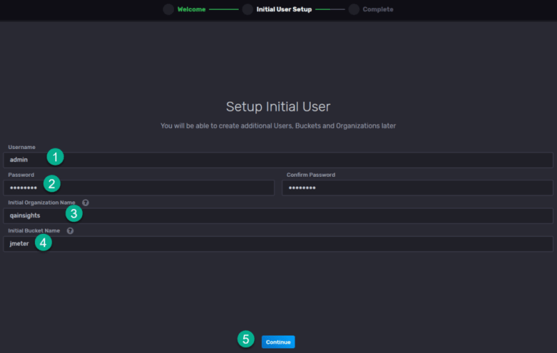 JMeter Integration with InfluxDB 2.0