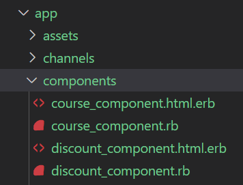 A simple template for view components