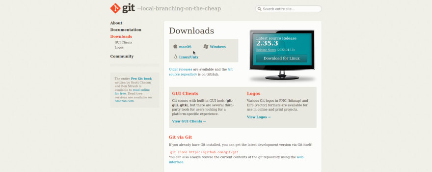 Git Download Page