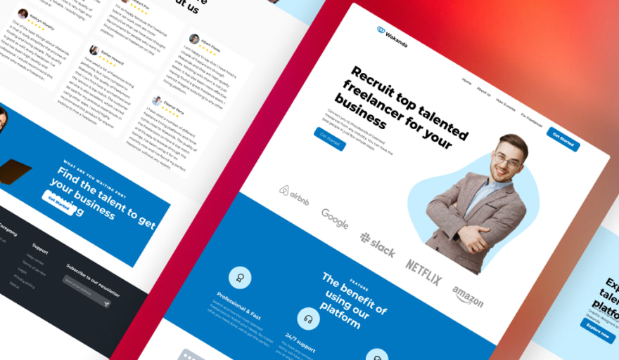 45 Best Figma Landing Page Templates in 2022 (Free) DEV Community