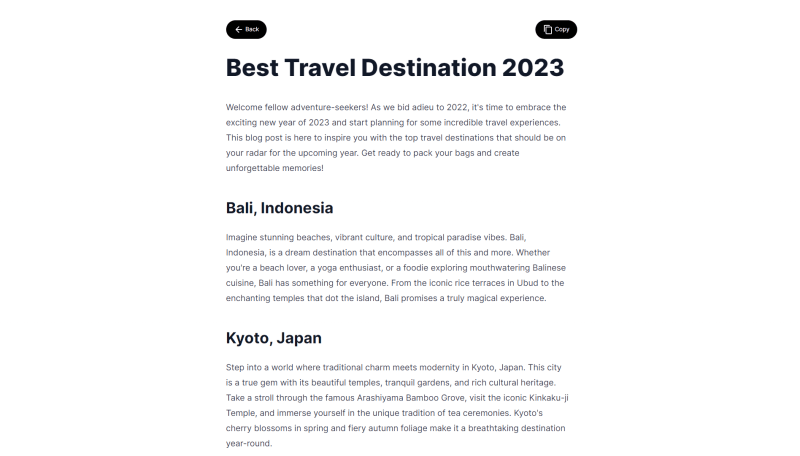 Generated Blog Post