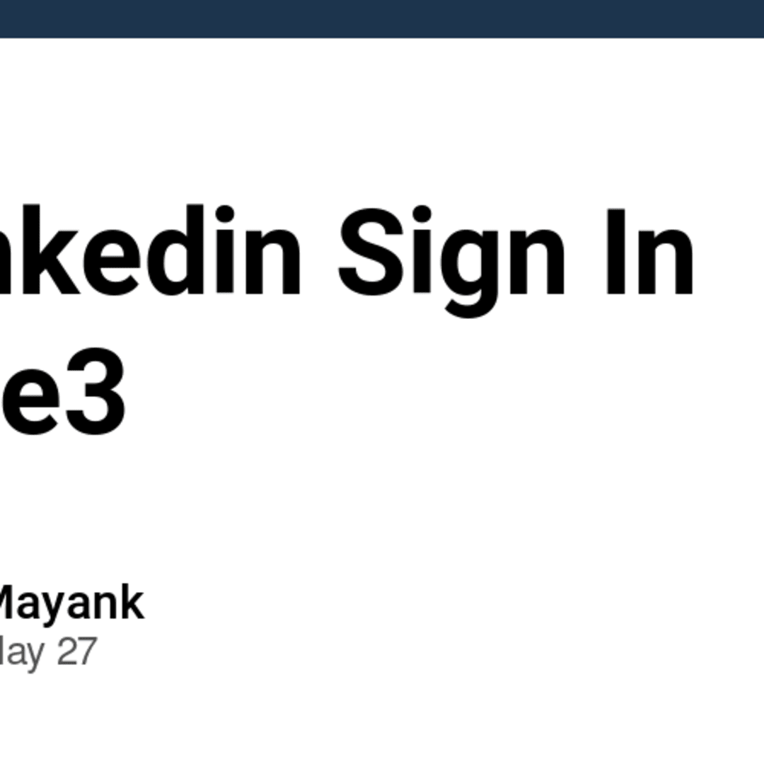 Linkedin Sign In Vue3 - DEV Community
