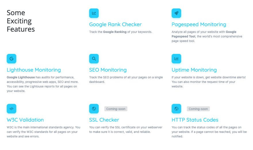 screpy SEO website analysis monitoring tool