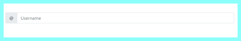 Input group example