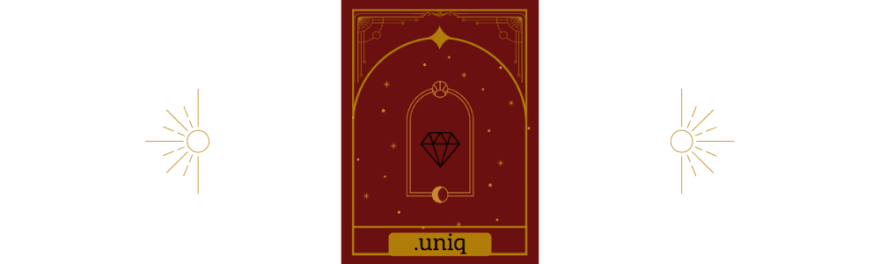 uniq method card looks like tarot card