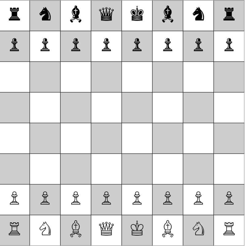 Unicode Fonts with Chess Piece Images