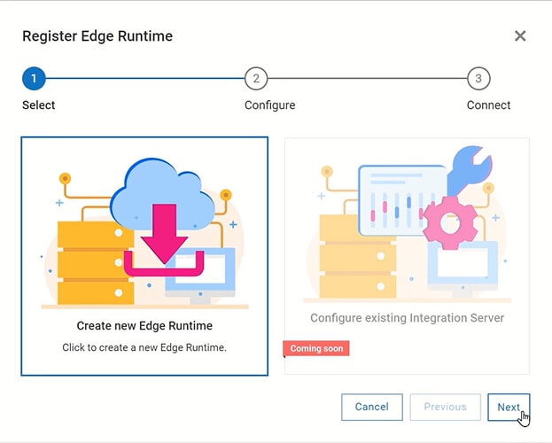 Create new Edge Runtime