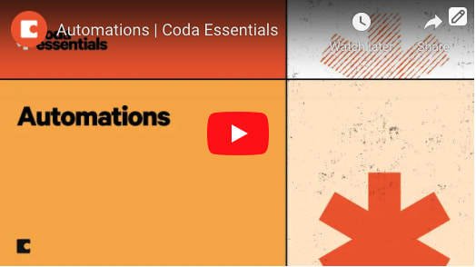 Coda Automations