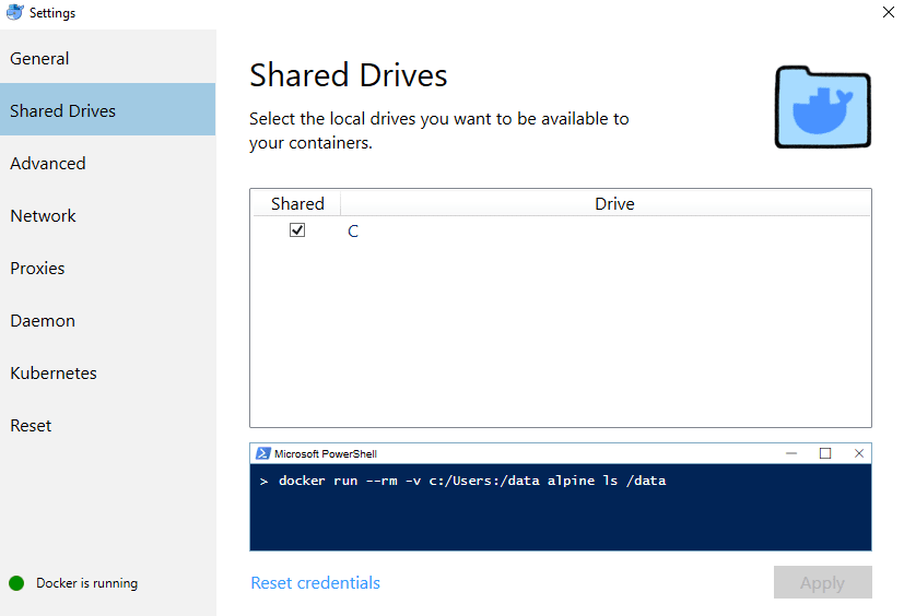 Windows Docker Shared Volume Folder DEV Community