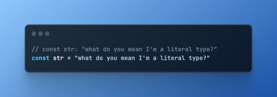 Type Inference for const