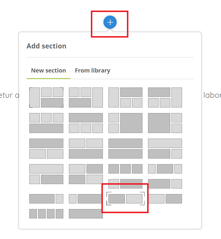 Add section