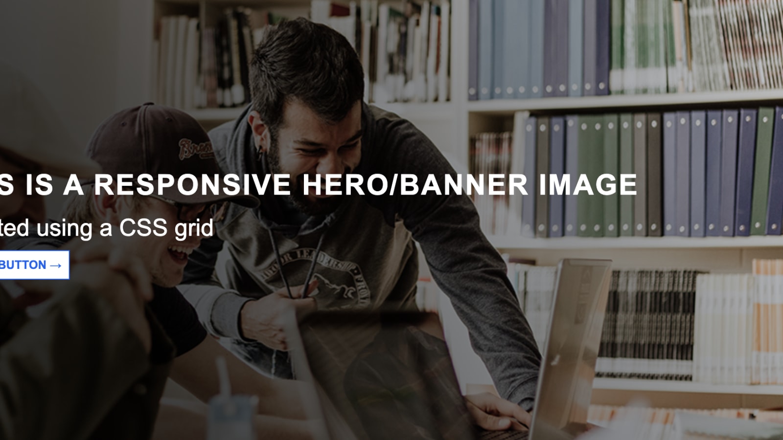 How to create a Hero Image using HTML and CSS ? - GeeksforGeeks