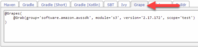 Upload files to AWS S3 in JMeter using Groovy - Grape