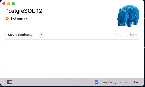 alt="postgresql server  not running error"