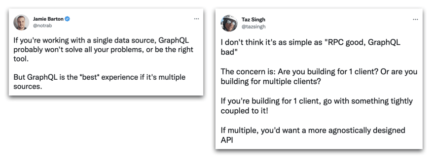 GraphQL versus tRPC on Twitter