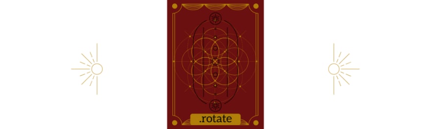 rotate method card looks like tarot card