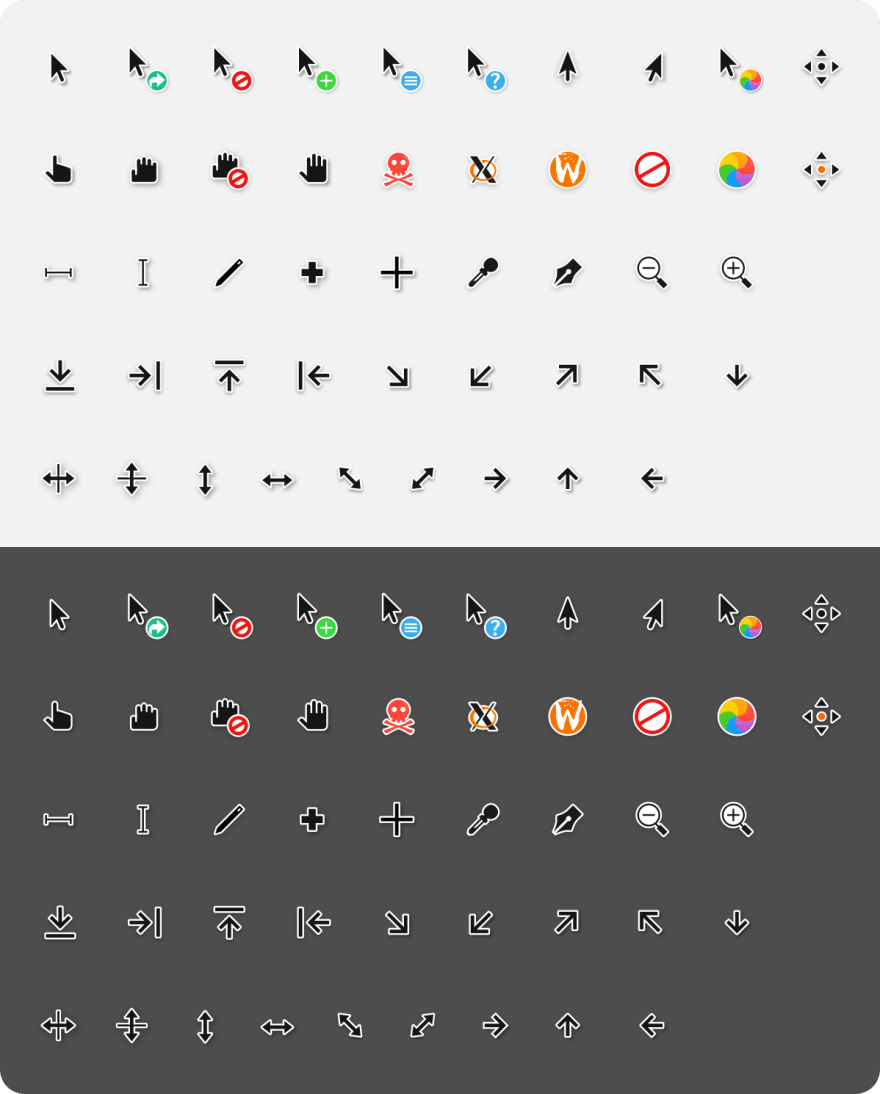 McMojave cursors