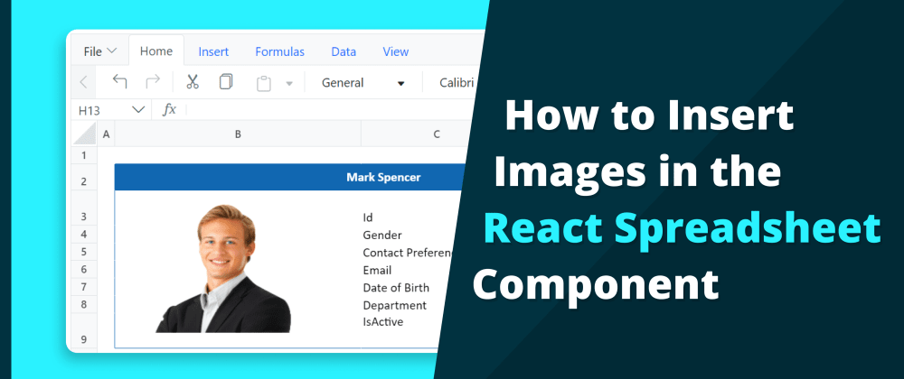 Cover image for How to Insert Images in the React Spreadsheet Component