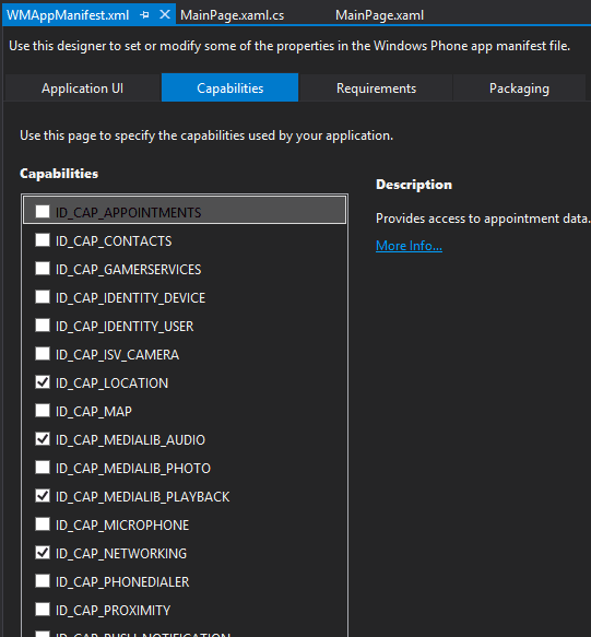 LocationServiceCapabilities