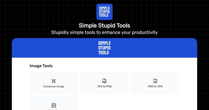 Simple Stupid Tools