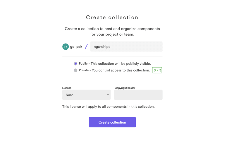 Creating a Collection with Bit