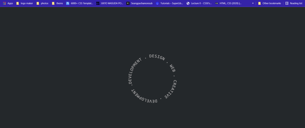 Rotate Circular Text Animation | Using HTML, CSS & CircleType JS - DEV  Community