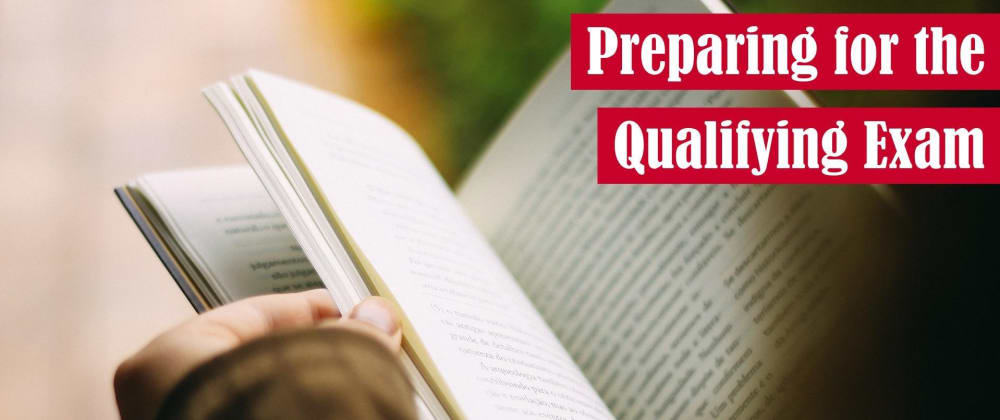 Cover image for Preparing for the Qualifying Exam