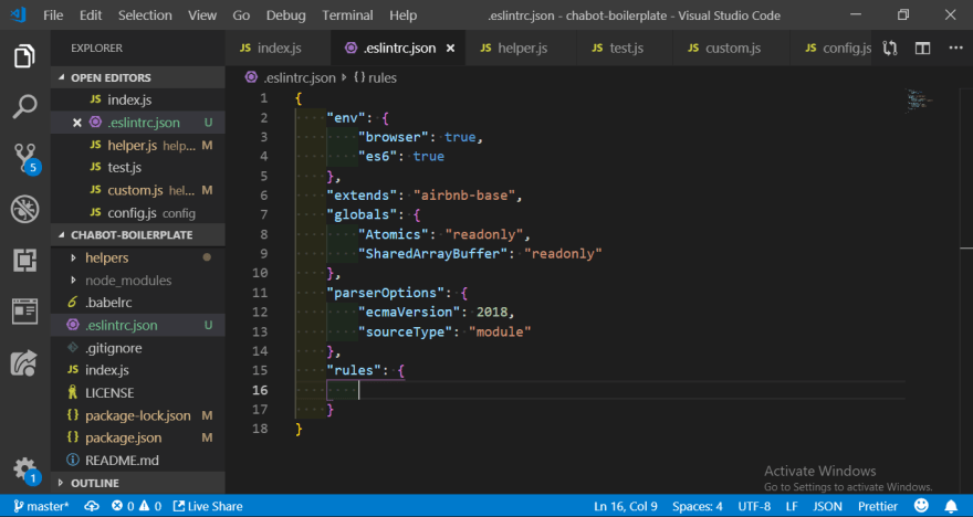 Eslint Vscode: Setting up ESLINT in your JavaScript Project with VS Code -  DEV Community