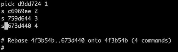 git rebase