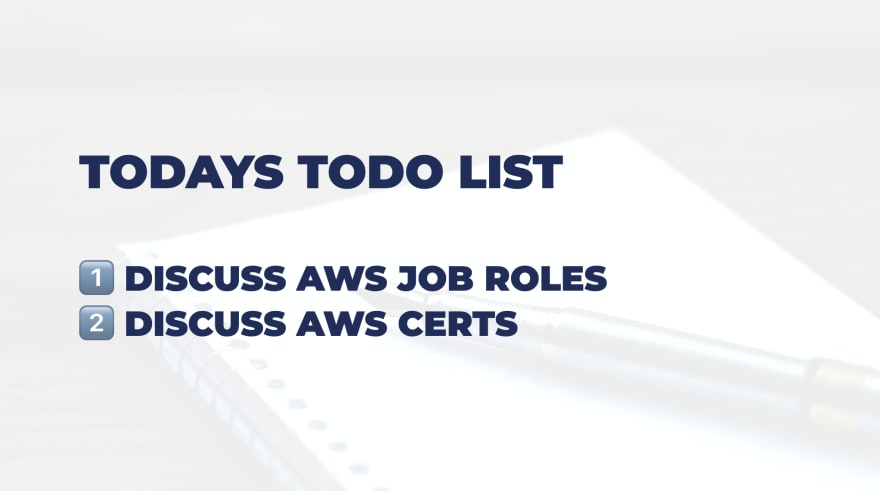 Todays TODO list