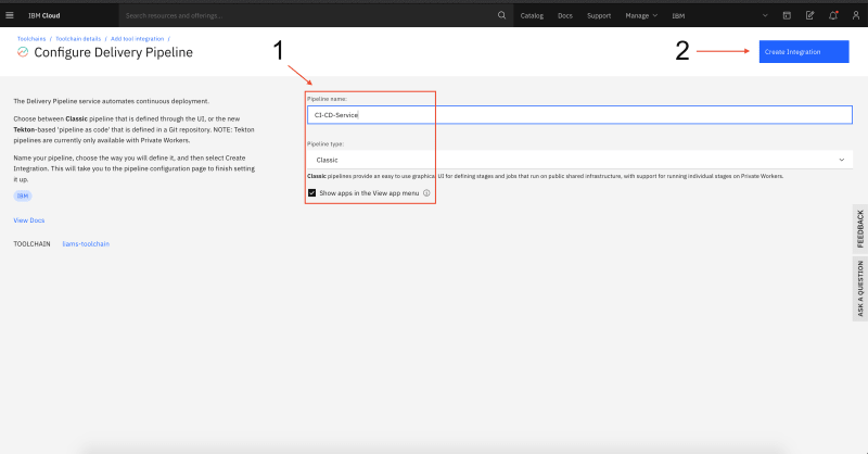 Configure Pipeline