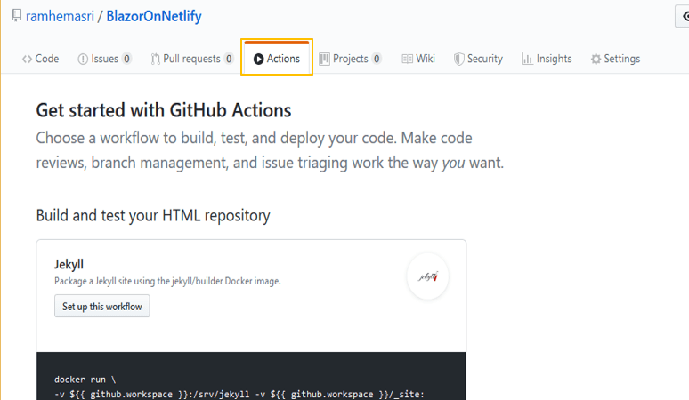 Github Actions