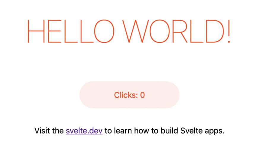 SvelteKit Hello World App