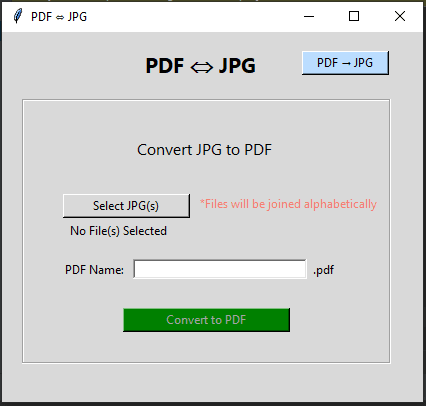 JPG to PDF