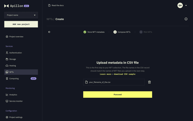 apillon-nft-service-upload-csv-file